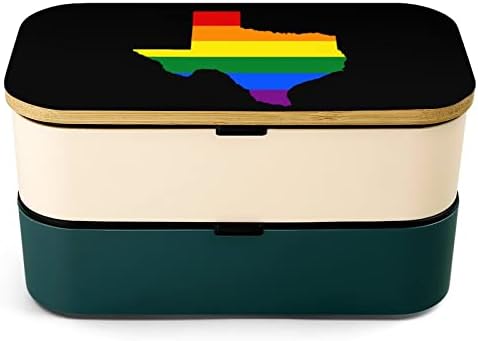 Texas Gay Pride Bento lancheira BENTO BENTO CAIXA RECIMENTOS DE LOUP