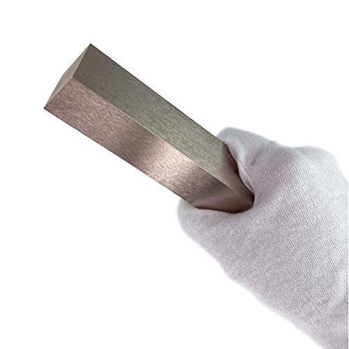 Barra de cobre de tungstênio premium - 1 x 1 x 8 polegadas - - resistência excepcional e condutividade para soldagem e aplicações