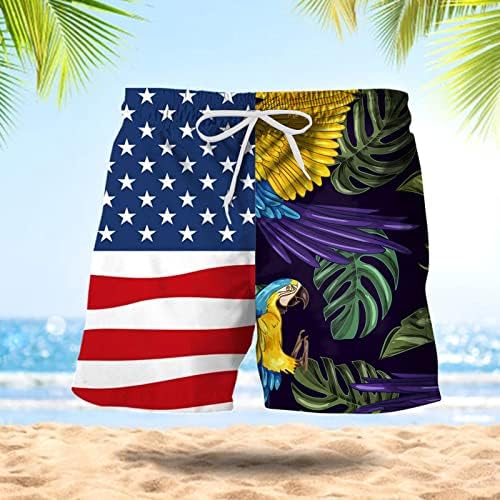 Shorts de verão bmisEgm para homens homens primavera shorts casuais calças de calças estacas impressas de retalhos de retalhos com las de praia com l