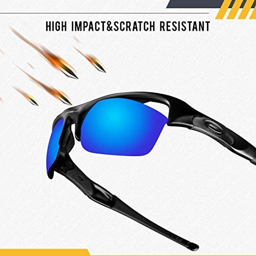 Lentes de reposição premium e kit de borracha para Oakley Caminho/caminho do radar Path Asian Fit Sunglasses