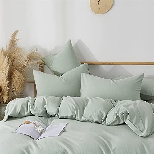 Hldeth, estilo minimalista, cor de algodão pequeno estilo de moda fresca, tamanho de travesseiro duplo de tamanho doméstico cama de