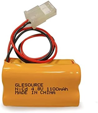 Glesource 4.8V 1100mAh Ni-CD AA Substituição de pacote de bateria para Energizer N20AE015A Custom-222 NIC0905 OSA146 PRECOLITE EDCNRB