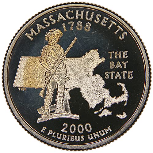 2000 S Massachusetts Quarter Prova Mint US Mint