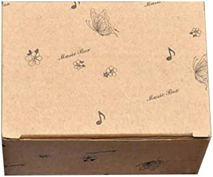 Binkegg Play [Edelweiss] Clear Acrylic Wind Up Music Box com Sankyo Musical Movement