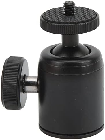 Câmera de bola de tripé da câmera, Q35 Spérico universal ptz alumínio SLR Câmera de bola de tripé, com 1/4 de parafuso, para câmera DSLR do monopod do tripé, carregue 2kg
