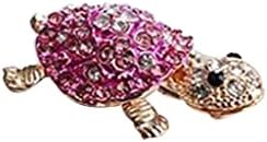 Acessórios para jack de plugue de pó de pó Cristal Cristal adorável Tartaruga rosa/células Charms/Ear Jack de 3,5 mm profissional