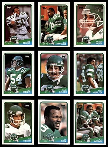 1988 Topps New York Jets Equipe definido New York Jets NM/MT Jets