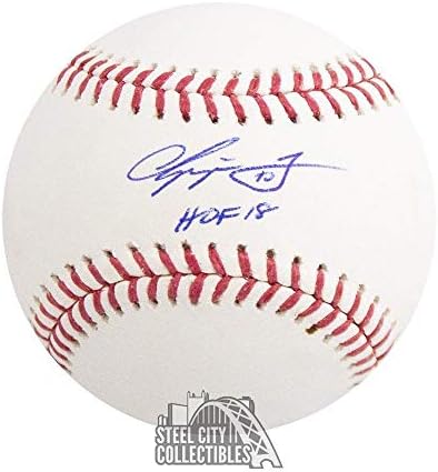 Chipper Jones HOF 18 Autografado MLB Baseball - JSA COA - Bolalls autografados
