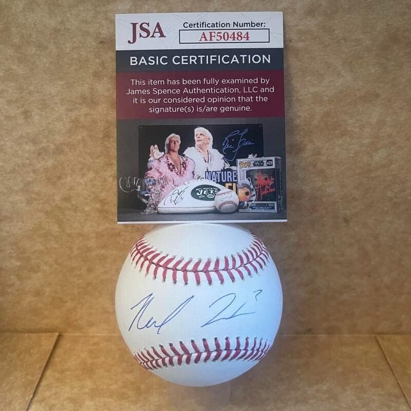 Michael Harris Atlanta Braves Roy assinou autografado M.L. Baseball JSA AF50484