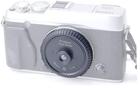 Lente de reposição de 30 mm de câmera tampa corporal lente de amplo ângulo ultra foco grátis para fujifilm
