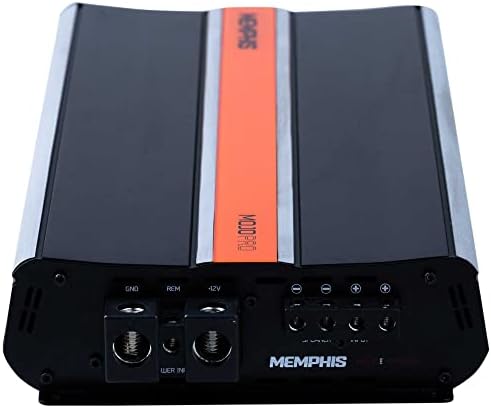 Memphis Audio MJP3000.1 Amplificador de subwoofer monobloco - 3000 watts rms x 1 a 1 -ohm
