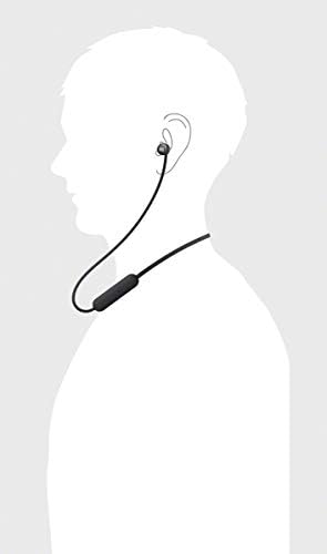 Sony Wi-C310 Black Earnesphones Inalámbricos de Botón Bluetooth