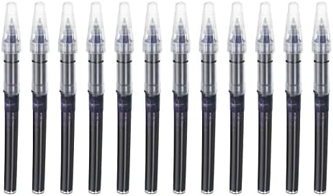 Canetas Patikil Rollerball, caneta de bola de 12 pacote de pacote 0,38mm Ultra Fine Point Pen de secar rápido caneta para escrita