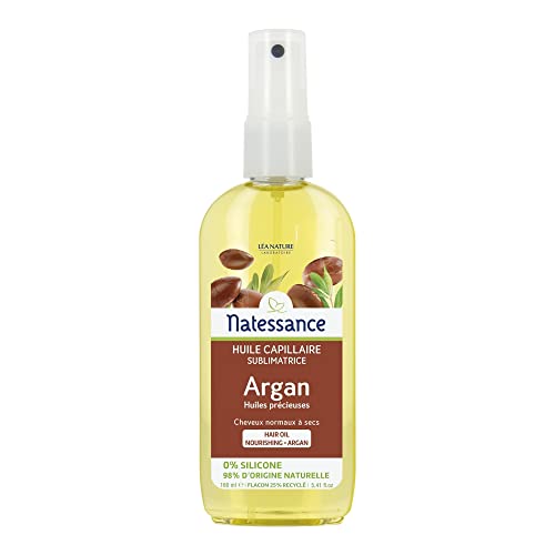 Naturance naturel suavizando óleo de cabelo argan, 160 ml