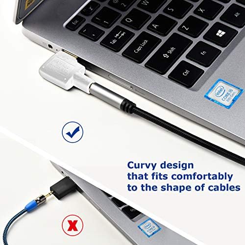 USB para conector de áudio, adaptador de áudio USB a 3,5 mm Jack, adaptador de fone de ouvido USB e USB com conversor estéreo AUX de 3,5 mm PS4/PS5/PC/laptop compatível com chip.plug e play