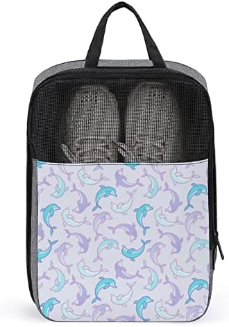 Jumping Golphins Travel Shoe Bags