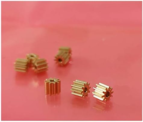 Zhengguifang ZGF-BR 0,4M 10T Pequenas engrenagens de cobre de 1,5 mm 2 mm de pinhões de latão
