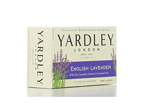 Yardley London Hidratante Bar Inglês Lavanda com Oils Essential 4,0 oz