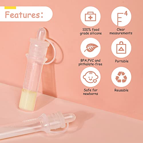 Haakaa Colostrum Collector Reutilicle Silicone Colostrum Collector para amamentação para coletar, alimentar e armazenar,