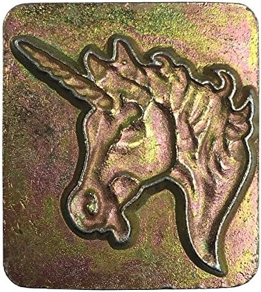 Carimbo de couro 3D Unicorn 8339-00