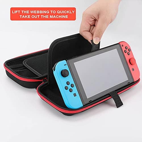 Saco de armazenamento de estojo de caixa de baleia de jubarte para switch lite e acessórios Travel Portable portátil