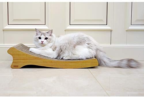 MJCMMB Screting Board para catcat arranhando o gato de gato scratch board suprimentos de estimação de animais de estimação grande árvore corrugada gato gato garra placa garra garra gato sofá de brinquedo de gato