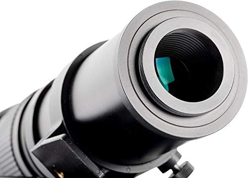Ultimaxx 420-800mm f/8.3-16 Kit de lente de montagem telefoto manual para EOS Rebel T5i, T6, T7, T6i, T6S, T7i, T8i,