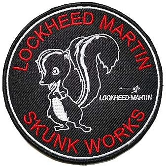 3 peças Lockheed-Martin Skunk Works Militar Hook Loop Tactics Morale Bordered Patch