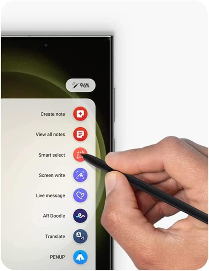 Substituição de caneta de caneta Galaxy S23 para Samsung Galaxy S23 Ultra 5G Touch Stylus caneta, S23 S Pen Substituição + Tips/Nibs