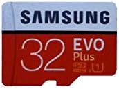 Samsung 32 GB Micro SDHC EVO PLUSTA MEMÓRIA COM O ADAPTADOR FUNCIONA COM SAMSUNG GALAXY NOTA 10+ CELOLE CELE