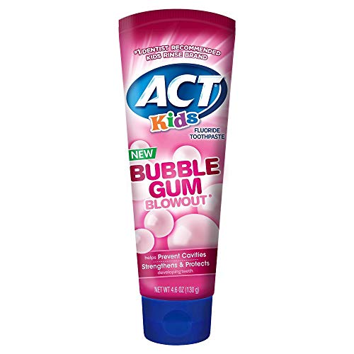 ACT Kids Bubblegum Blowout Creme dental 4,6 onças