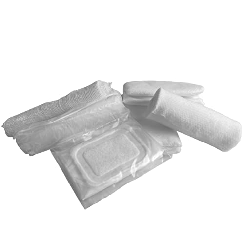 Kits de treinamento de CPR e FA w. 2 bandagens triangulares não tecidas, 10 pacote, MCR Medical