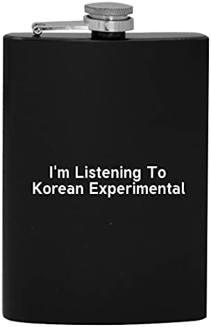 Estou ouvindo coreano experimental - 8oz de quadril de quadril bebendo balão de álcool