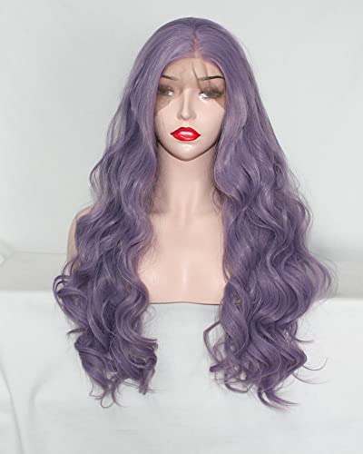 Mermaid Red Synthetic Lace Front Wigs for Women Make-Up Drag Queen