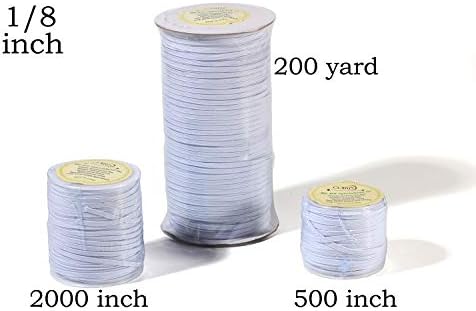 Elástica faixas de cordão o cordão de estiramento de estiramento traçado corda elástica para malha de costura de costura