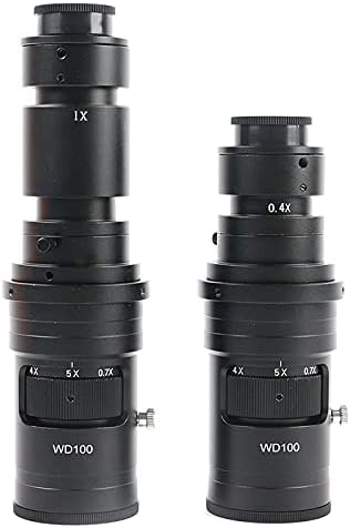 Acessórios para microscópio 0,7x-5x ampliação ajustável continuamente, microscópio de vídeo consumíveis de laboratório