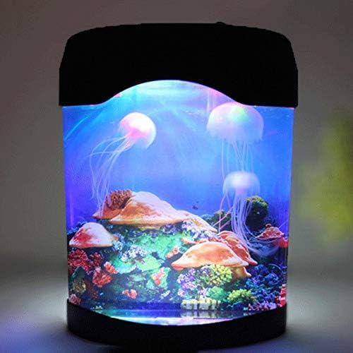 KXDFDC Mini Lâmpada de iluminação LED tanques de iluminação de aquário Aquários Aquários de peixes de mesa ornamentais