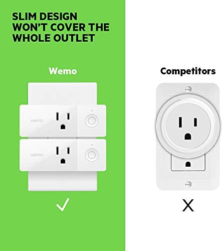 Wemo Mini Smart Plug 4-Pack