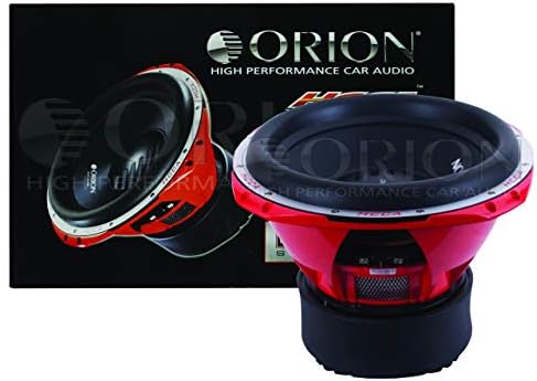 Orion hcca152 15 2500 rms dual 2 ohm subwoofer bobina preta