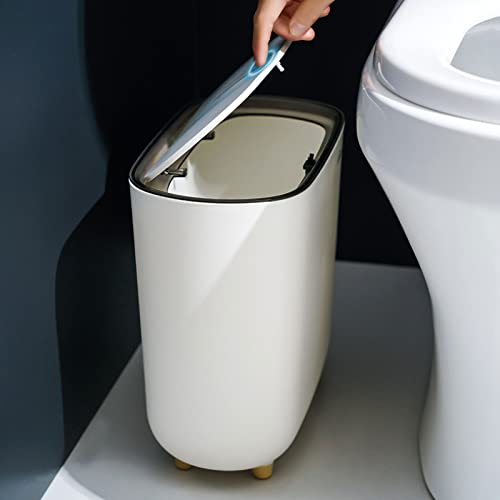 Zukeeljt lixo lixo lixo pode capa de bomba doméstica Cozinha de banheiro de lixo estreito com lâmpada de lâmpada