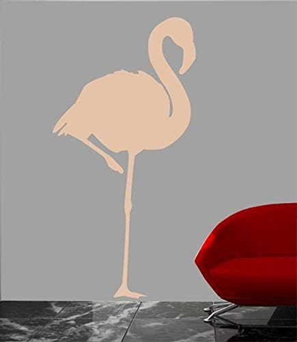 Flamingo Silhouette Wall Decalt Cutout