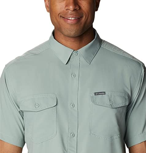 Columbia Men's Utilizer II Camisa de manga curta sólida, pêssego de verão, 3x Big
