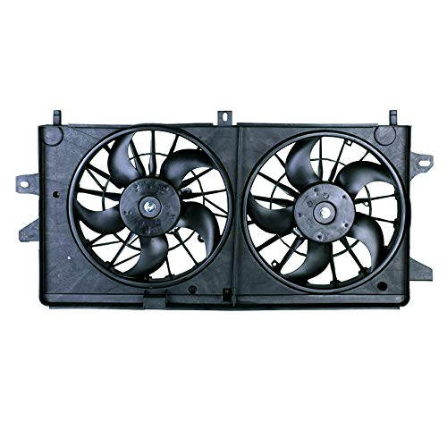 Ventilador de resfriamento rareelétrico compatível com Pontiac Grand Prix 3.8L 2004-2008 por números de peça 10324029 88987271 88987272