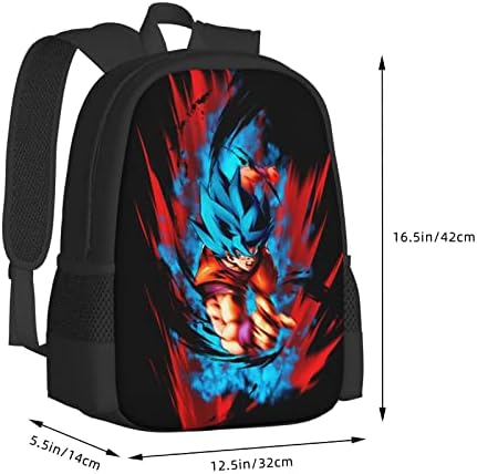 Anime Klliki Romance interessante de grande capacidade de lazer Backpack Backpack Light Light Large Travel Bag Sagão