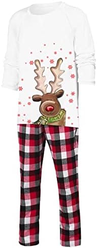Conjuntos de pijamas da família de Natal Conjuntos de combinação de natal