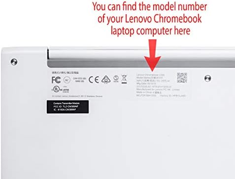 McOver Case Compatível para 2018 ~ 2021 11,6 Lenovo Chromebook C330 Série 2-em-1 Somente computadores de laptop-Verde