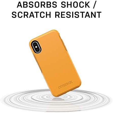 Caso da série de simetria do Otterbox para iPhone XS & iPhone X - borracha sintética, escudos de proteção durável, embalagem de varejo - Ivy Meadow