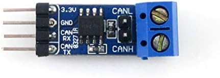 3.3V SN65HVD230 O kit de placa pode conectar o MCUS à proteção de rede ESD a bordo pode transcepter o Módulo de Desenvolvimento de Comunicação PCA82C250