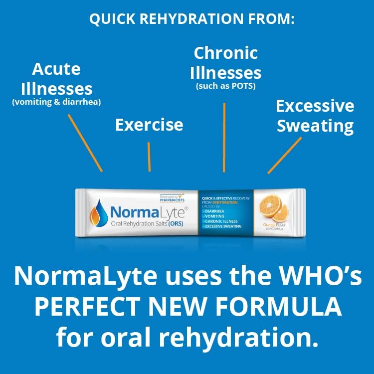 Sais de reidratação oral normitária, Orange - pacote 18