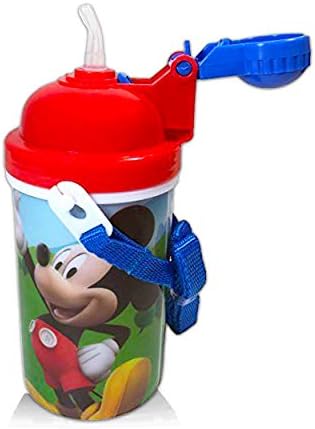 Disney Mickey Mouse Water Bottle Bottle Box Bundle ~ Mickey Mouse School Supplies com adesivos